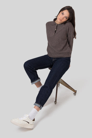 Maglia Milla Taupe Donna - 4