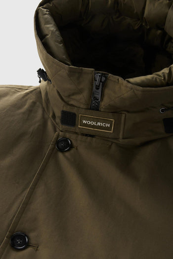 Arctic Anorak In Ramar Cloth Verde Militare Uomo - 3