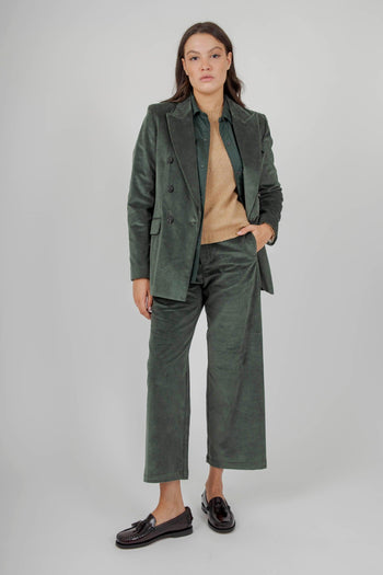 Giacca Ari Doppiopetto Verde Donna - 2