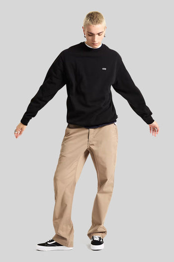 "off The Wall" Felpa Crew Left Chest Ii Nero Uomo - 3