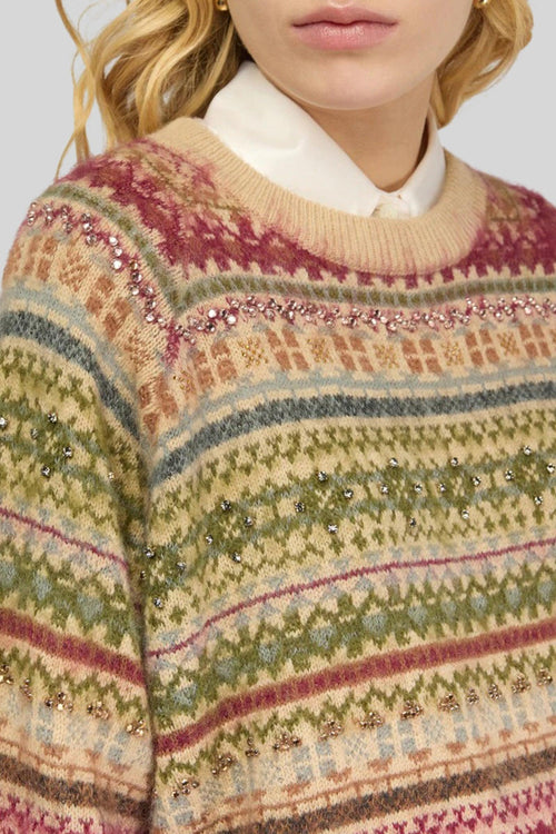 Maglia Inez Beige Donna