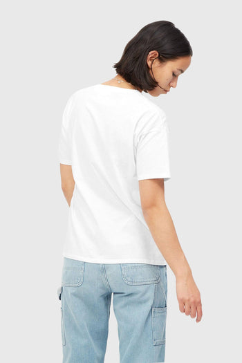 Wip W' S/s Pocket T-shirt Bianco Donna - 3