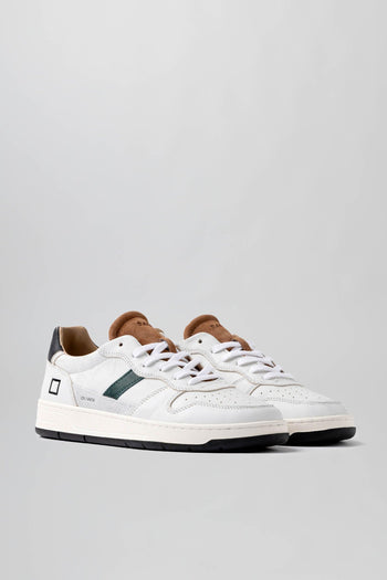 Sneaker Court 2.0 Vintage Bianco/Cuoio Uomo - 3