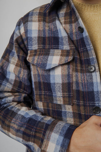 Jac-shirt Marrone/blu Uomo - 2