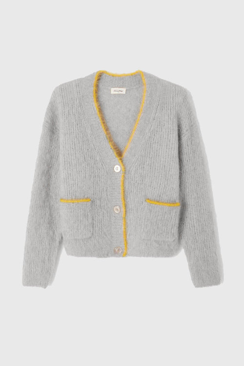 Cardigan Bymi Grigio Donna