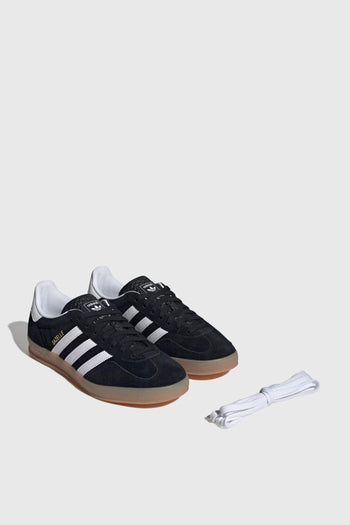 Sneaker Gazelle Indoor Nero/bianco Uomo - 3