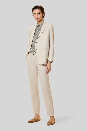 Lynco Boyfriend Wom Blazer Sabbia Donna - 2
