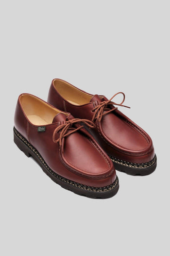 Scarpa Derby Michael Lisse Marron Uomo - 3