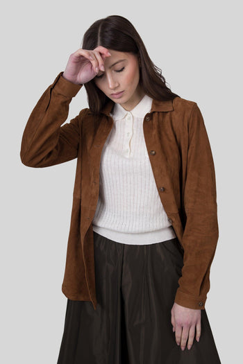 Camicia Filipa Nocciola Donna - 6