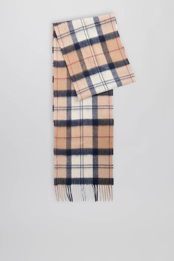 Sciarpa Tartan Beige Unisex - 3