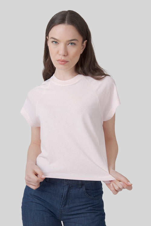 T-shirt Lyocell Tricia Rosa Donna