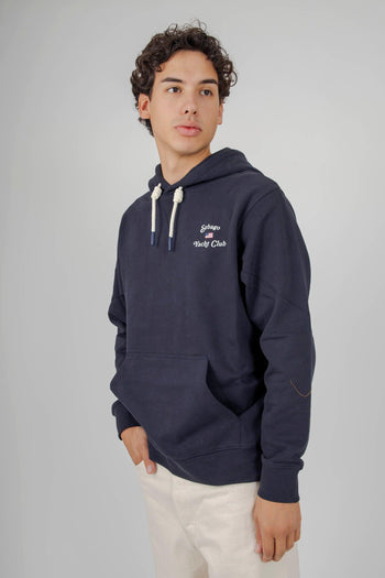 Felpa Blanchard Blu Navy Uomo - 4