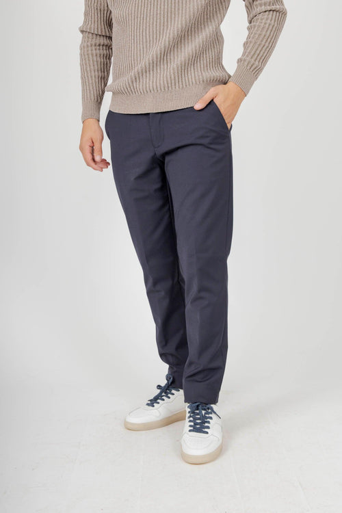 Pantalone Terzitel Chino Blu Scuro Uomo
