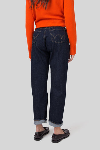 W Janis Pant Japan Blu Scuro Donna - 5