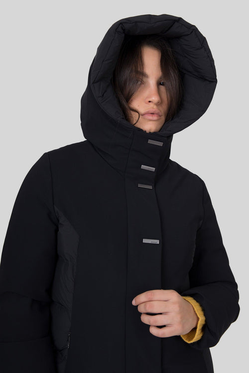 Surflex Winter Hybrid Zar Wom Jacket Nero Donna