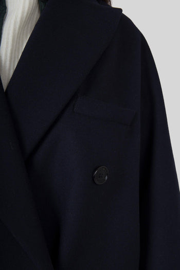 Caban Over Lamar Blu Navy Donna - 2