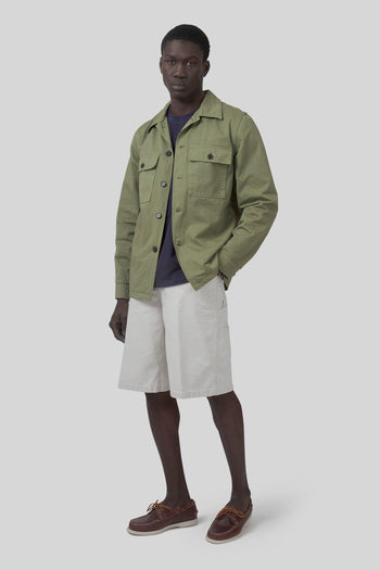 Overshirt Wilde Verde Militare Uomo - 2