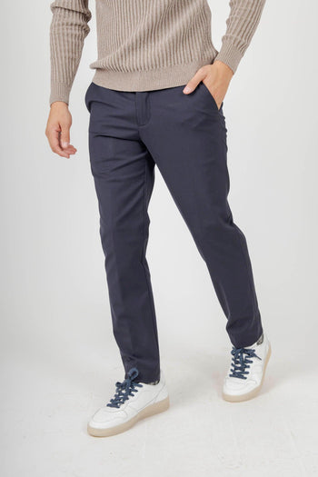 Pantalone Terzitel Chino Blu Scuro Uomo - 3