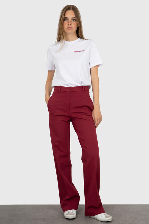 Pantalone Bordeaux Donna - 2