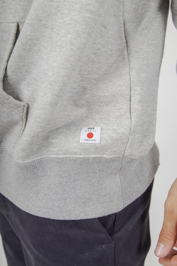 Felpa Raglan Hood Japan Grigio Uomo - 4