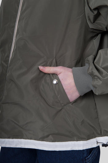 Bomber Over Train Bianco/verde Donna - 9