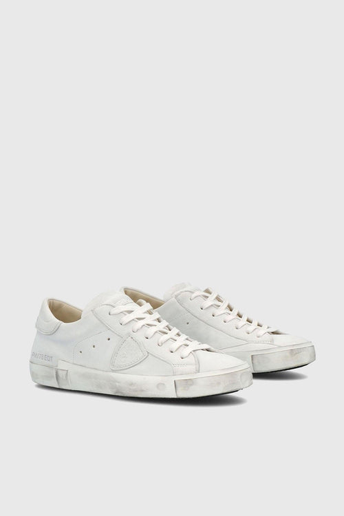 Sneaker Prsx Basic Blanc Bianco Uomo - 2