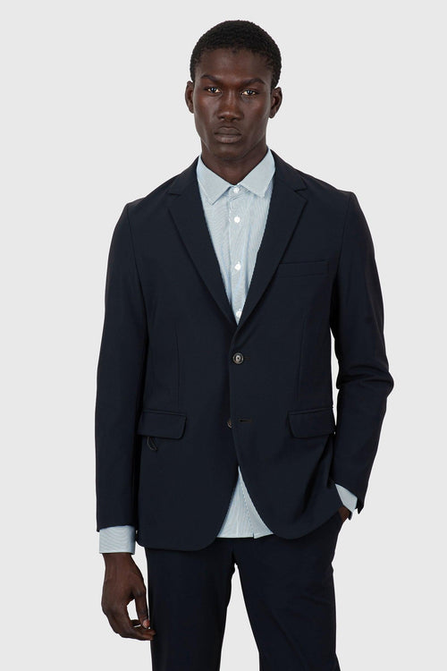 Winter Blazer Blu Scuro Uomo