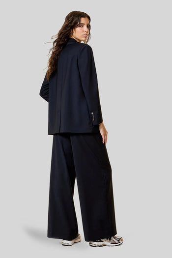 Blazer Zummer Wooltech Boyfriend Blu Donna - 4