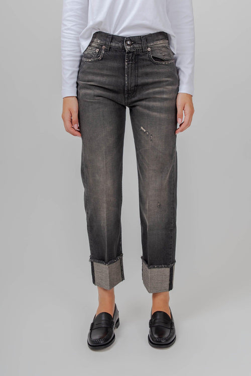 Jeans Fabiola Nero Donna