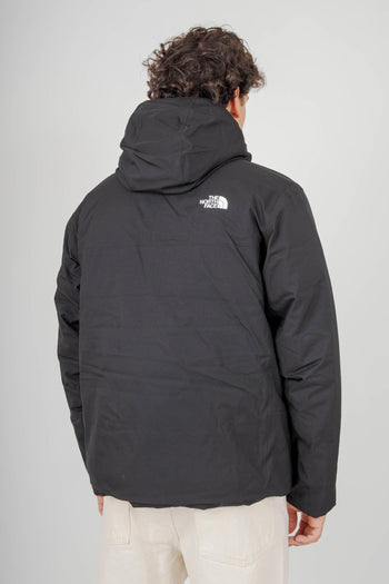 Tnf Range Down Hooded Jacket Nero Uomo - 5