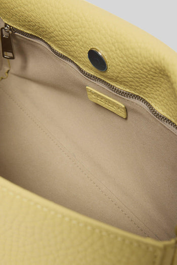 Borsa Gossip Longuette In Pelle Soft Giallo Donna - 5