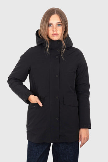 Piumino Egg Floating Parka Wom Nero Donna - 3