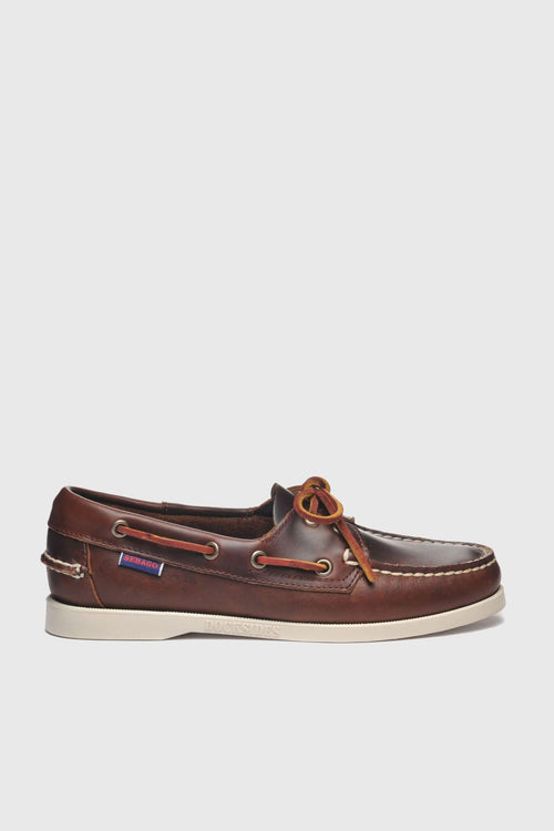 Docksides Portland Waxed Woman Marrone Donna