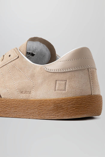 Sneaker Hill Low Suede Beige Uomo - 2