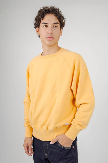 Felpa Raglan Crew Japan Giallo Uomo - 2