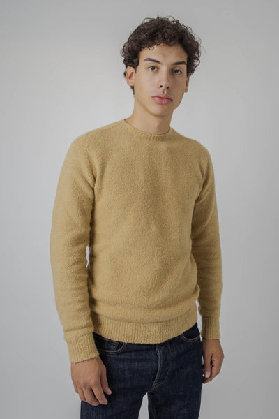 Maglia Girocollo Swg Cammello Uomo