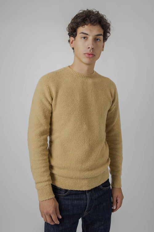 Maglia Girocollo Swg Cammello Uomo