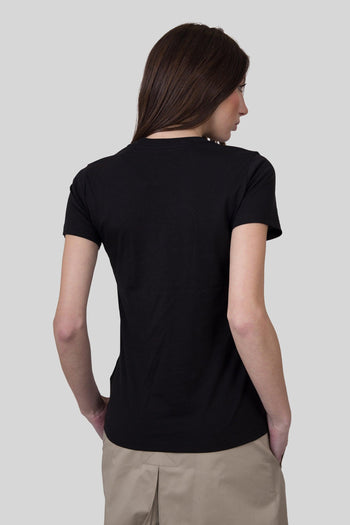 T-shirt W Evolution Simple Dome Slim Nero Donna - 4