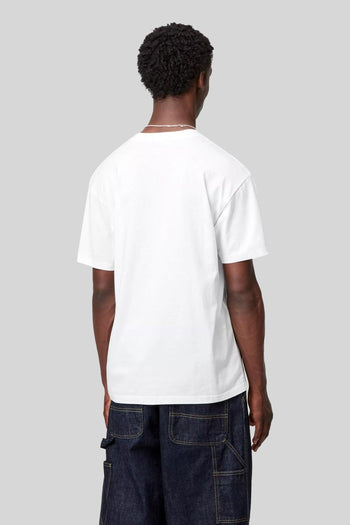 Wip T-shirt Pocket Heart Bianco Uomo - 2