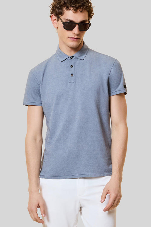 Polo Doticon Blu Medio Uomo