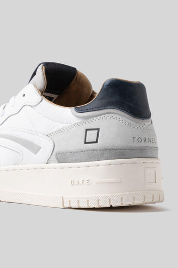 Sneaker Torneo Pure Vintage Calf Bianco/blu Uomo - 2