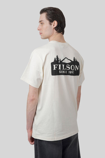T-shirt Scenic Graphic Bianco Off Uomo - 5