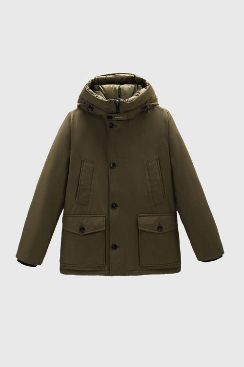 Arctic Anorak In Ramar Cloth Verde Militare Uomo