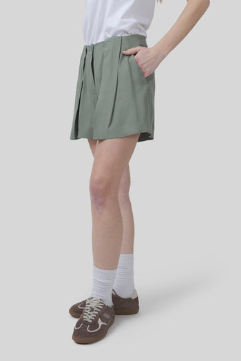 Short Sabina Verde Salvia Donna - 5