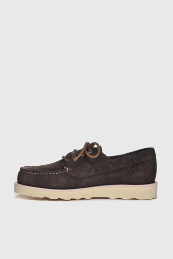 Mocassino Askookfield Suede Marrone Scuro Uomo - 5