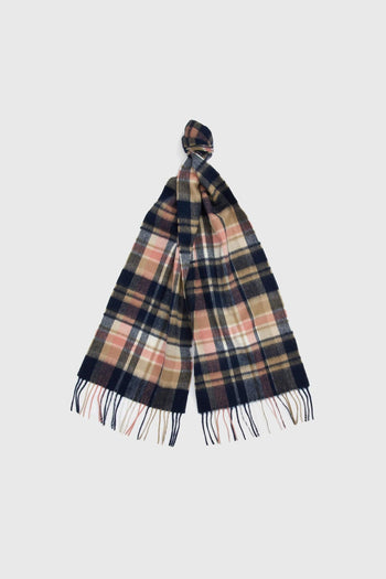 Sciarpa Vintage Winter Plaid Blu/rosa Unisex - 3