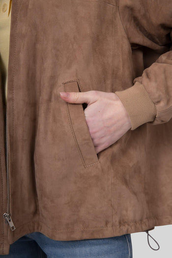 Bomber Over Machine Tortora Donna - 4