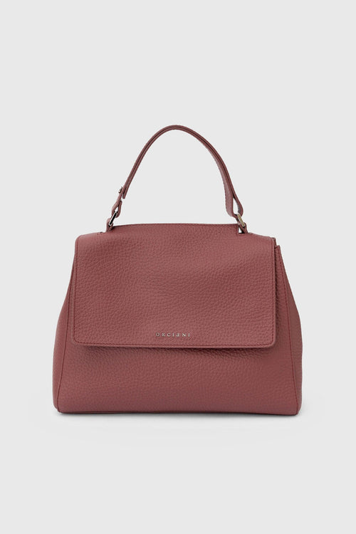 Borsa Media Sveva In Pelle Soft Amarena Donna