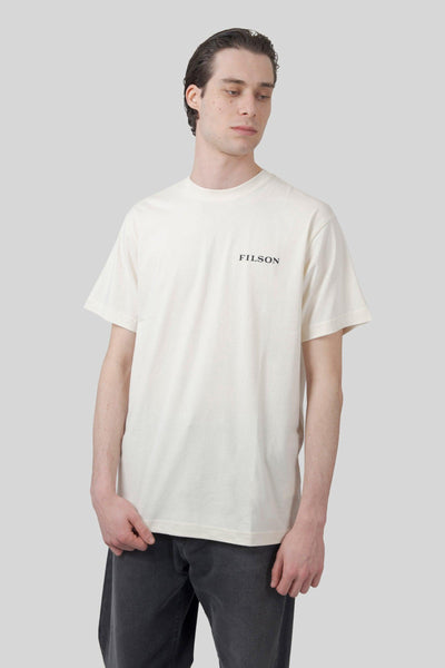 T-shirt Scenic Graphic Bianco Off Uomo