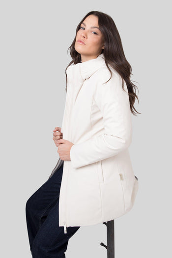 Firth Parka In Tech Softshell Panna Donna - 3